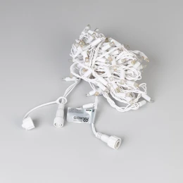 Фото #1 товара Светодиодная гирлянда ARD-STRING-CLASSIC-10000-WHITE-100LED-FLASH WARM (230V, 7W) (Ardecoled, IP65)