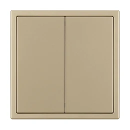 Фото #1 товара Механизм звонкового выключателя двухклавишный SWT-NOBE-MKR2-SFPL-GD (230V, 10A) (Arlight, Золотой песок)