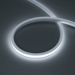 Фото #1 товара Светодиодная лента герметичная NOVA-TOP-PU-A120-16x15mm 24V White7200 (10 W/m, IP68, 5m, wire x2) (Arlight, Полиуретан)