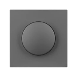 Фото #1 товара Лицевая панель светорегулятора PNL-NOBE-FB-SFPL-GR  (Arlight, Серый базальт)