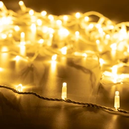 Фото #1 товара Светодиодная гирлянда ARD-STRING-CLASSIC-10000-WHITE-100LED-STD WARM (230V, 7W) (Ardecoled, IP65)