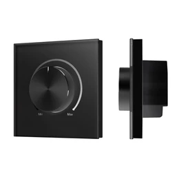 Фото #1 товара INTELLIGENT ARLIGHT Роторная панель SMART-DALI-301-31-DT6/DT8 Черная (BUS/24V, встраив., Tuya Wi-Fi) (IARL, -)