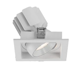 Фото #1 товара Светильник MS-VORTEX-BUILT-S140x140-30W Day4000 (WH-WH, 50 deg, 230V) (Arlight, IP20 Металл, 5 лет)