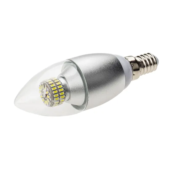 Фото товара Светодиодная лампа E14 CR-DP-Candle 6W White 220V (Arlight, СВЕЧА)