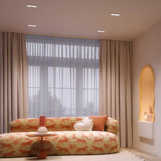 Фото #3 товара Светильник MS-FLOW-BUILT-S230x85-3x6W Day4000 (WH, 55 deg, 230V) (Arlight, IP20 Металл, 5 лет)