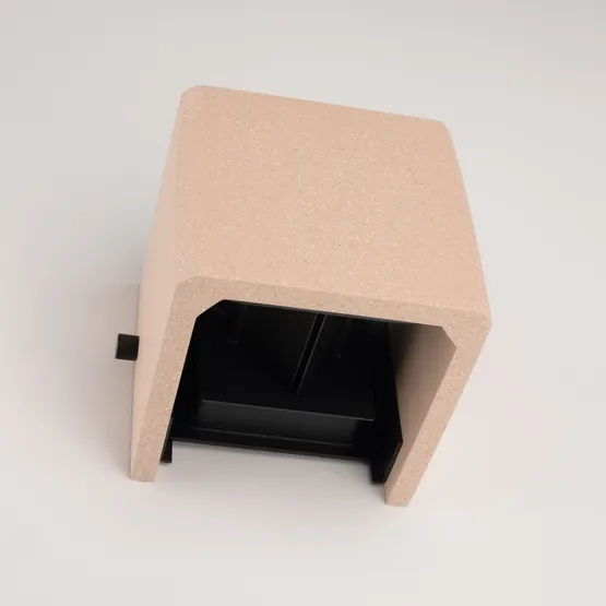 Фото #6 товара Светильник LGD-PERAN-WALL-S120x120-6W Warm3000 (Light ivory, 0-80 deg, 230V) (Arlight, IP65 Бетон, 3 года)