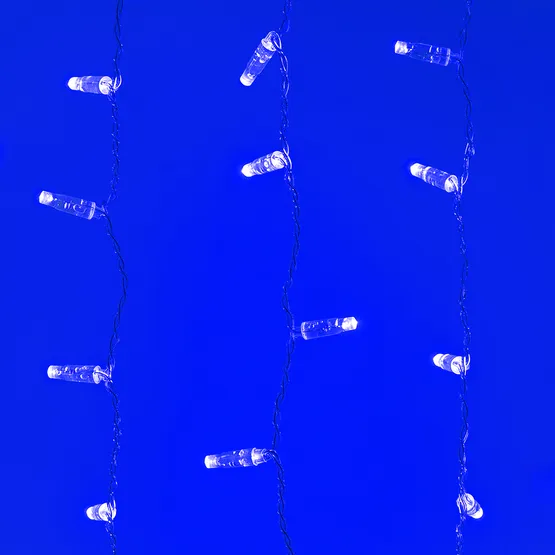 Фото #3 товара Светодиодная гирлянда ARD-CURTAIN-CLASSIC-2000x1500-CLEAR-360LED Blue (230V, 60W) (Ardecoled, IP65)