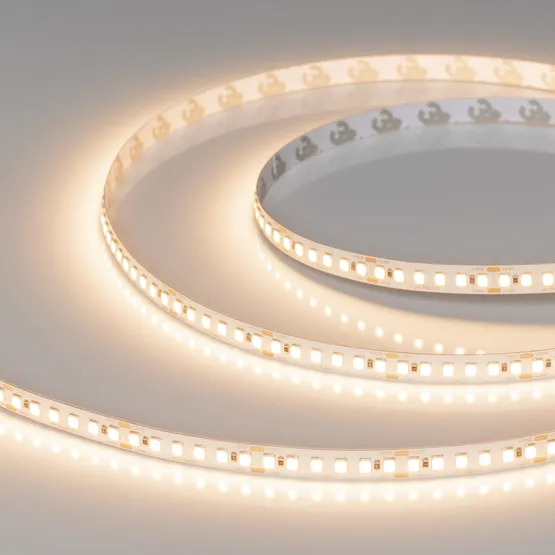 Фото #1 товара Светодиодная лента UL-A180-8mm 24V Warm3500 (14.4 W/m, IP20, 5m) (Arlight, Открытый)