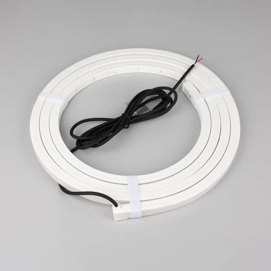 Фото #3 товара Светодиодная лента герметичная NOVA-TOP-PU-A120-16x15mm 24V Day4000 (10 W/m, IP68, 3m, wire x1) (Arlight, Полиуретан)