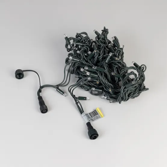 Фото #2 товара Светодиодная гирлянда ARD-STRING-PRO-10000-GREEN-100LED-FLASH WARM (230V, 7W) (Ardecoled, IP65)