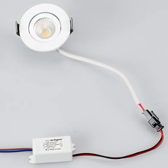 Фото #5 товара Светодиодный светильник LTM-R50WH 5W Day White 25deg (Arlight, IP40 Металл, 3 года)