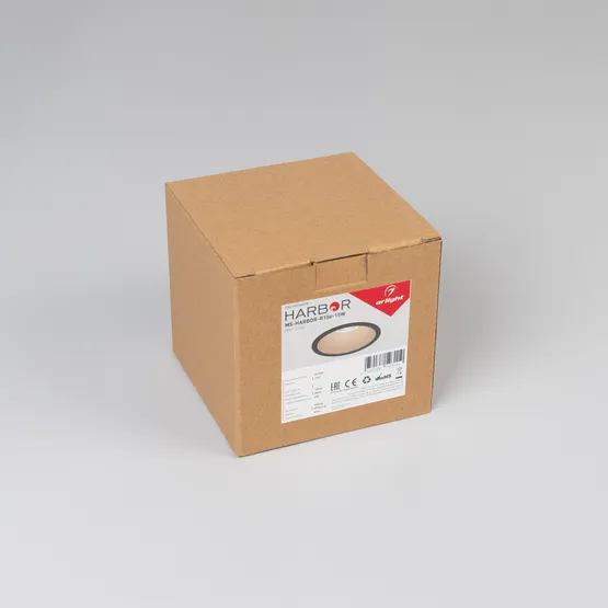 Фото #6 товара Светильник MS-HARBOR-R106-15W Day4000 (BK, 50 deg, 230V) (Arlight, IP20 Металл, 5 лет)