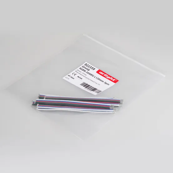 Фото #3 товара Шлейф RGBW-20AWG-L120mm-5pin (Arlight, -)