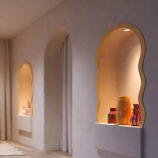 Фото #2 товара Светильник MS-FLOW-BUILT-S230x85-3x6W Day4000 (WH, 55 deg, 230V) (Arlight, IP20 Металл, 5 лет)