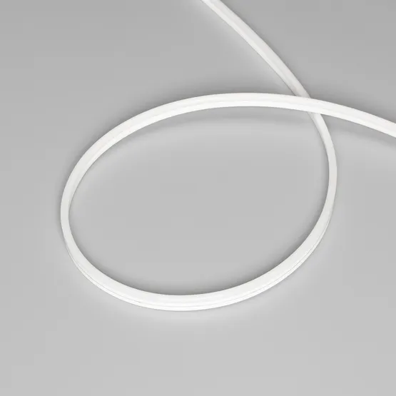 Фото #2 товара Светодиодная лента герметичная HALO-SIDE-A168-6x13mm 24V Yellow (10 W/m, IP67, 2835, 5m) (Arlight, Силикон)