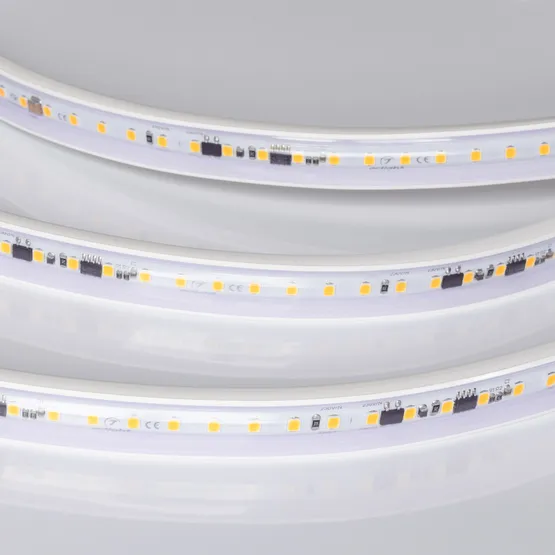 Фото #2 товара Светодиодная лента герметичная ARL-PV-A120-15mm 230V White6000 (15 W/m, IP65, 10m) (Arlight, -)
