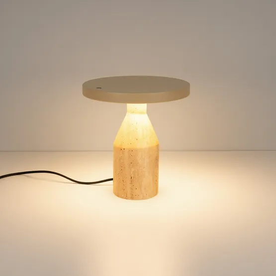 Фото #2 товара Светильник SP-CROOD-TAB-R22.5x24-7W Warm3200-MIX (BG-BG, 140 deg, 230V) (Arlight, IP20 Травертин, 5 лет)