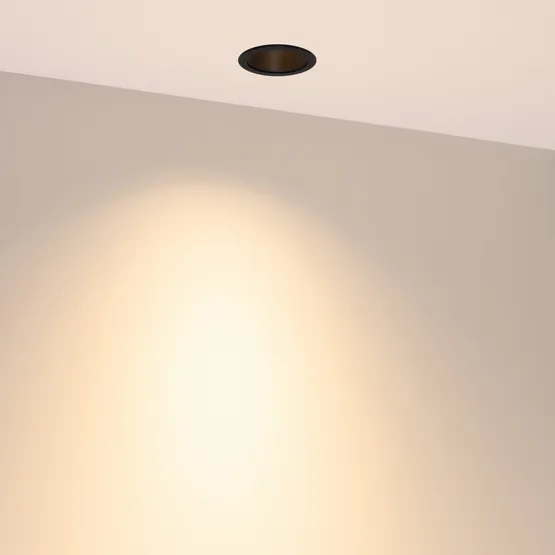 Фото #4 товара Светильник MS-ATLAS-BUILT-R58-10W Warm3000 (BK-BK, 35 deg, 230V) (Arlight, IP20 Металл, 5 лет)