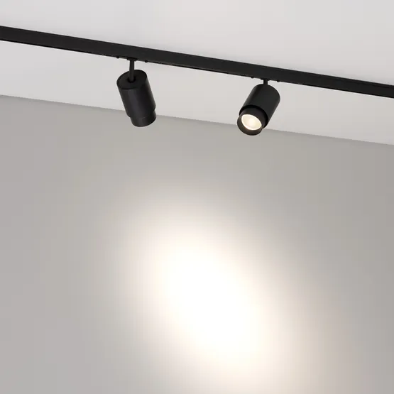 Фото #2 товара Светильник MAG-MICROCOSM-SPOT-ZOOM-R38-5W Day4000 (BK, 10-55 deg, 24V) (Arlight, IP20 Металл, 5 лет)