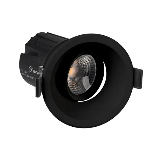 Фото #2 товара Светильник MS-FLOW-BUILT-R85-12W Warm3000 (BK, 38 deg, 230V) (Arlight, IP20 Металл, 5 лет)