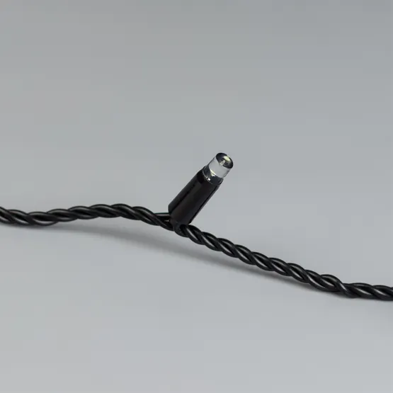 Фото #2 товара Светодиодная гирлянда ARD-STRING-CLASSIC-10000-BLACK-100LED-FLASH WHITE (230V, 7W) (Ardecoled, IP65)