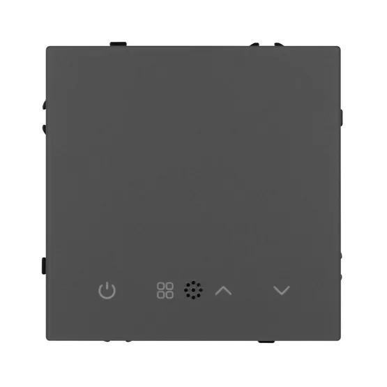 Фото #2 товара Терморегулятор SWT-NOBE-MTE-SFPL-GR (электрический тёплый пол) (Arlight, Серый базальт)