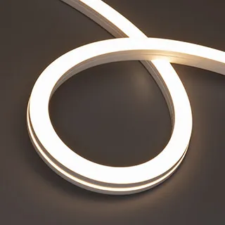 Фото #1 товара Светодиодная лента герметичная MOONLIGHT-PRO-SIDE-X320-20x20mm 48V White6000 (10 W/m, IP67, 30m, wire x2) (Arlight, Вывод боковой, 7 лет)