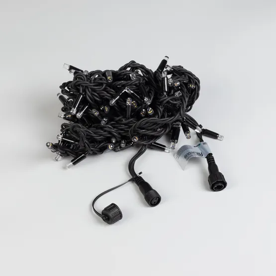 Фото #3 товара Светодиодная гирлянда ARD-STRING-PRO-10000-BLACK-100LED-STD WARM (230V, 7W) (Ardecoled, IP65)