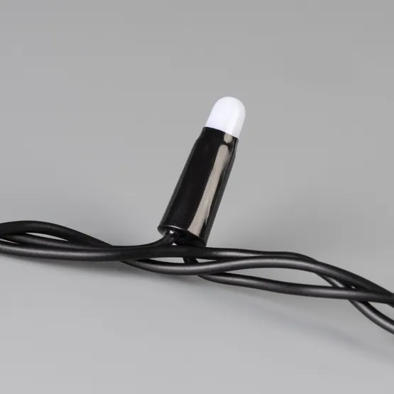 Фото #3 товара Светодиодная гирлянда ARD-STRING-CLASSIC-10000-BLACK-100LED-MILK-STD Warm (230V, 7W) (Ardecoled, IP65)