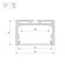 Минифото #3 товара Профиль с экраном SL-LINE-4932-2500 WHITE+OPAL (Arlight, Алюминий)