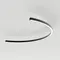 Минифото #1 товара Светильник SP-LINE-HANG-ARC-C3535-D1500-53W Warm3000 (BLACK, 230V) (Arlight, Металл)