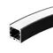 Минифото #1 товара Профиль SL-ARC-3535-D800-A90 BLACK (630мм, дуга 1 из 4) (Arlight, Алюминий)