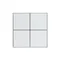 Минифото #2 товара INTELLIGENT ARLIGHT Кнопочная панель KNX-304-23-IN White (BUS, Frame) (IARL, IP20 Металл, 2 года)