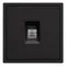 Минифото #2 товара Механизм компьютерной розетки SCT-NOBE-MPC1-SFPL-BK (RJ-45, CAT6) (Arlight, Черный оникс)
