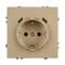 Минифото #2 товара Механизм розетки с USB зарядкой SCT-NOBE-MUCC-SFPL-GD (230V, 16A) (Arlight, -)