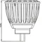 Минифото #2 товара Светодиодная лампа MR11 4W30W-12V Warm White (Arlight, MR11)