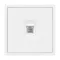 Минифото #4 товара Механизм телефонной розетки SCT-NOBE-MTL1-SFPL-WH (RJ-11, 4C) (Arlight, Белый кварц)