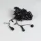 Минифото #4 товара Светодиодная гирлянда ARD-STRING-CLASSIC-10000-BLACK-100LED-FLASH WHITE (230V, 7W) (Ardecoled, IP65)