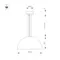 Минифото #3 товара Светильник SP-RESTO-HANG-R800-88W Day4000 (WH, 100 deg, 230V) (Arlight, IP20 Металл, 3 года)